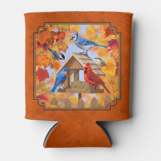 秋のオレンジを採集する給餌機 缶クーラー (正面)