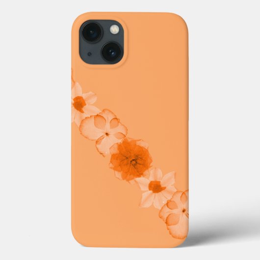 秋のオレンジ色の花 Case-Mate iPhoneケース (裏面)