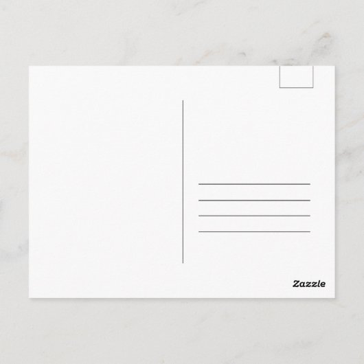 秋のオレンジ色の茶色の木の森の自然写真 ポストカード (裏面)