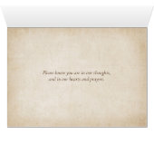 秋のオークの朝のグロー悔やみや弔慰 (内部横(下))