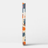 秋のオーク葉材・どんぐり模様 Case-Mate iPhoneケース (裏面 / 左)