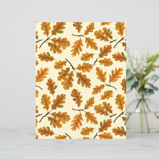 秋のオーク離れの白 (スタンド正面)