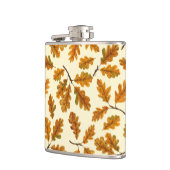 秋のオーク離れの白 フラスク (左)