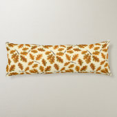 秋のオーク離れの白 ボディピロー (裏面)