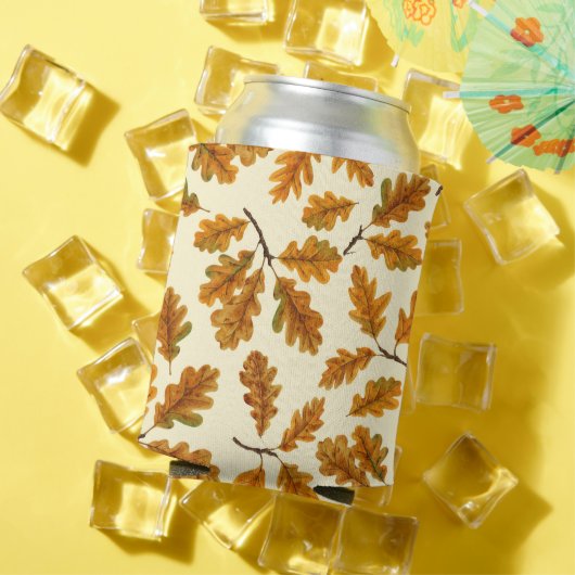 秋のオーク離れの白 缶クーラー (インサイチュ 夏)