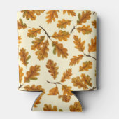 秋のオーク離れの白 缶クーラー (裏面)