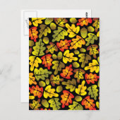 秋のオーク離れ ポストカード (正面/裏面)