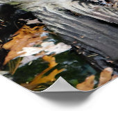 秋のオーター葉池 ポスター (角)