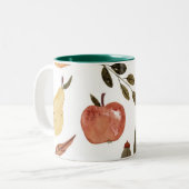 秋のオーチャードエステティック ツートーンマグカップ (正面左)