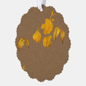 秋のオーナメントカード オーナメントカード (左)