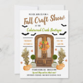 秋のオープンハウスへの招待 招待状 (正面)