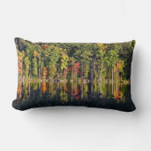 秋のオームオンベースリー池 ランバークッション (正面)