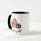 秋のオールコーヒーだ マグカップ (正面左)