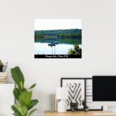 秋のカイウガ湖ポスター ポスター (ホームオフィス)