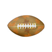 秋のカエデと葉《写真》ぼけ味模様 アメリカンフットボール (正面)