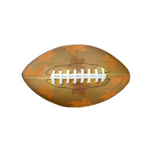 秋のカエデと葉《写真》ぼけ味模様 アメリカンフットボール