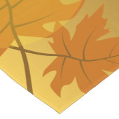 秋のカエデと葉《写真》ぼけ味模様 ショートテーブルランナー (コーナー)