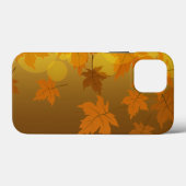 秋のカエデと葉《写真》ぼけ味模様 Case-Mate iPhoneケース (裏面 (横))