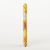 秋のカエデと葉《写真》ぼけ味模様 iPhoneケース (右側)