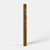 秋のカエデと葉《写真》ぼけ味模様 SAMSUNG GALAXYケース (右側面)