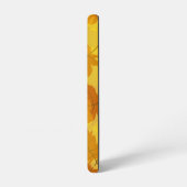 秋のカエデと葉《写真》ぼけ味模様 SAMSUNG GALAXYケース (左側面)