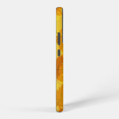 秋のカエデと葉《写真》ぼけ味模様 SAMSUNG GALAXYケース (右側面)