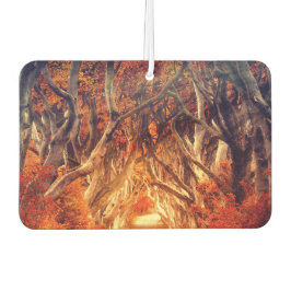 秋のカエデの木の森秋の森の葉 カーエアーフレッシュナー