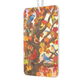 秋のカエデの鳥 カーエアーフレッシュナー (左)