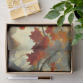 秋のカエデ絵画の木 薄葉紙 (ギフト)