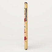 秋のカエデ葉の名前をカスタムする Case-Mate iPhoneケース (裏面/左)