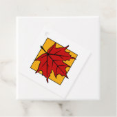 秋のカエデ葉ス フェイバータグ (インサイチュ)