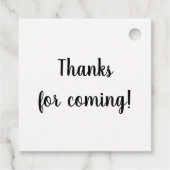 秋のカエデ葉ス フェイバータグ (裏面)