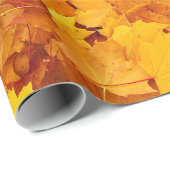 秋のカエデ葉ス ラッピングペーパー (ロールコーナー)