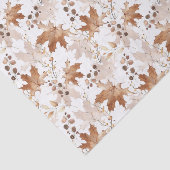 秋のカエデ離れメの模様 薄葉紙 (詳細)