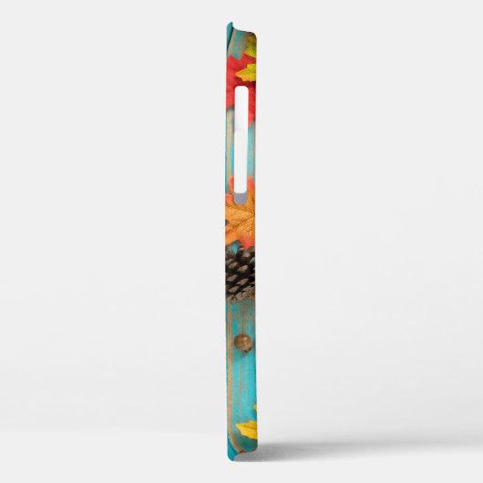 秋のカエデ:ピネコン自然枠。 Case-Mate iPhoneケース (裏面 / 左)