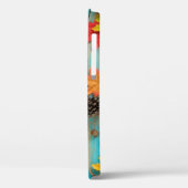 秋のカエデ：ピネコン自然枠。 Case-Mate iPhoneケース (裏面 / 左)