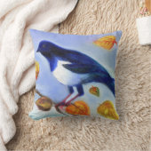 秋のカササギ2012年 クッション (ブランケット)