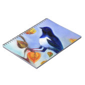 秋のカササギ2012年 ノートブック (左側)