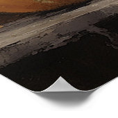 秋のカボチャとフローラスチル絵画ライフ ポスター (角)