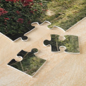 秋のカボチャとマムディスプレー ジグソーパズル (側面)