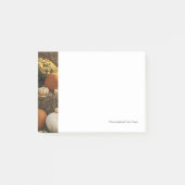 秋のカボチャとマムディスプレー ポストイット (正面)