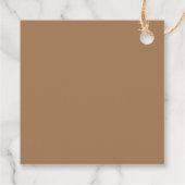 秋のカボチャと木の葉 フェイバータグ (裏面)