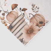 秋のカボチャと花の秋デコパージュ 薄葉紙 (詳細)