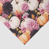 秋のカボチャと花の秋デコパージュ 薄葉紙 (詳細)