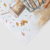 秋のカボチャと花の秋デコパージュ 薄葉紙 (詳細)