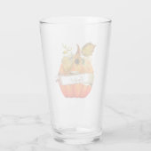 秋のカボチャのカスタマイズ可能 タンブラーグラス (裏面)