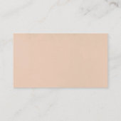 秋のカボチャのベビー挿入カード エンクロージャーカード (裏面)