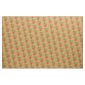 秋のカボチャの渦 ファブリック (ヤード)