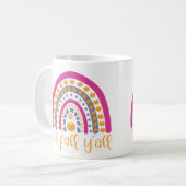 秋のカボチャの虹 コーヒーマグカップ (正面左)