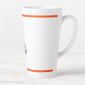 秋のカボチャをカスタマイズ カフェラテマグ (右)